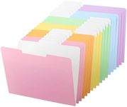 Mr. Pen- File Folders, 18 Pack, Pastel Colors, 1/3-Cut Tab, File Folders Letter Size, Colored File Folders, Office File Folder, Colored Folders, Office Supplies File Folders, File Folders with Tabs