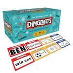 Gibsons Dingbats | Word Game for Adults and Children | Creative Witty Riddles and Puzzles Games B Corp Certified | Ages 10+, 1+ Players