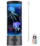 CALOVER Large Jellyfish Lava Lamp Gifts for Kids Adults Electric Fantasy Tank Aquarium Night Mood Light for Birthday Holiday Home Christmas Decoration Relaxion