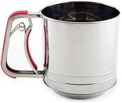 Norpro 5-Cup Stainless Steel Spring-Action Sifter