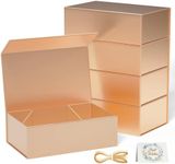 RYDDOY 5 Pack Rose Gold Gift Box, 1