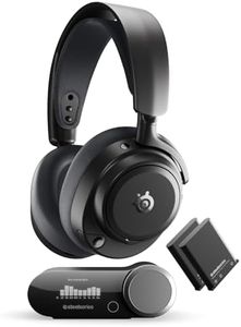 SteelSeries Arctis Nova Pro Omni – Hi‑Res-Wireless Gaming-Headset, 96 kHz/24 Bit, ANC, ClearCast Pro-Mic, KI-Geräuschunterdrückung, Mobile App, Mix 2,4 GHz + BT, OmniPlay PC+PS5+Xbox – Graphit
