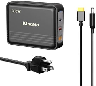 330W (20V/16.5A) GaN Gaming Laptop Charger for Dell with XT60 Port, PD 3.0 Fast Charging, 3-Port Portable Travel Adapter, Compatible with Dell G15/G16/G17, Alienware m16/m18/Alienware Aurora 16X 2026