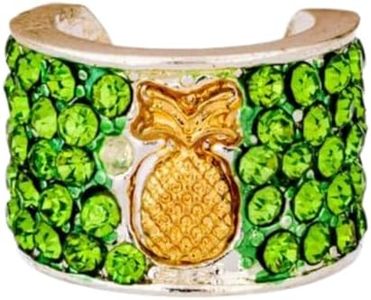 CharMed Crystal Stethoscope Charm - Pineapple