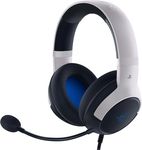 Razer Kaira X Wired Gaming Headset for PlayStation 5 / PS5, PS4, PC, Mac, Mobile: 50mm Drivers - HyperClear Cardioid Mic - Memory Foam Cushions - On-Headset Controls - White & Black