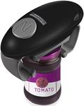 Electric Jar Opener, Restaurant Automatic Jar Opener for Seniors with Arthritis, Weak Hands, Bottle Opener for Arthritic Hands(Black)