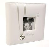 Wedding Rings and Butterfly Photo Album - Wedding Day Gift