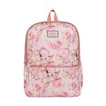 Lino Perros Printed Peach Backpack