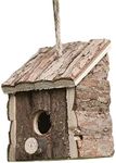 Garden Mile Natural Bird Box House 