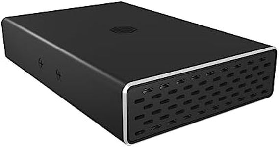 ICY BOX RAID IB-RD2253-C31 - Alloggiamento per SSD e HDD, 2 x 2,5 pollici, USB 3.1 Gen2 (10 Gbps), in alluminio, colore: Nero