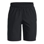 Under Armour Boys' UA Woven Graphic Shorts, Lightweight, Comfortable and Loose Shorts for Teens, Packable Athletic Shorts Designed for Warm-Ups