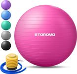 STOROMO Exercise Ball,Yoga Ball(wit