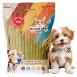 EXCITE BITES Chicken Flavor Dog Chew Stick | Munchy Sticks for Dogs | Protein Chew Sticks for Dogs | Dog Treat | Dental Sticks for Dogs | Long-Lasting Chews | Dog Treats (1kg) (100 Pieces)