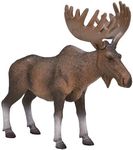 MOJO Moose (European Elk) Realistic International Wildlife Hand Painted Toy Figurine