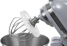 Whisk Wiper® PRO for Stand Mixers - Mix Without The Mess - The Ultimate Stand Mixer Accessory - Compatible With KitchenAid Stand Mixers (For Tilt-Head Mixers, Clear)