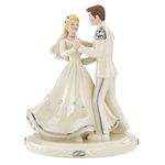 Lenox Classics Disney's Cinderella & Prince Platinum Cake Topper