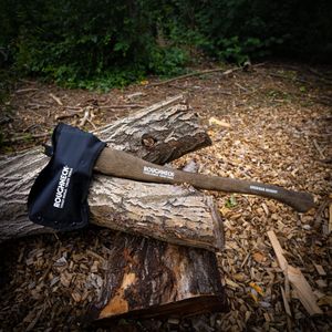 Roughneck Hickory Log Maul – 2kg Wood Splitting Axe