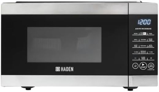 Haden 25L 4-in-1 Digital Air Fryer Microwave and Convection & Grill Oven - 900W Microwave, 1500W Air Fry, Digital Controls, Easy-Clean Stainless Steel, Matte Black