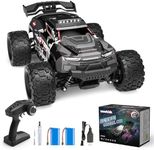 snookids RC Car - 1:18 High Speed Remote Control Offroad Buggy 40 km/h with 2 Li-ion Batteries, 2.4 GHz 4WD All Terrain Monster Truck Drift Cars Toy Gifts for Kids Adults