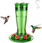 Kingsyard Glass Hummingbird Feeder 