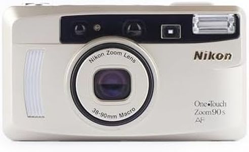Nikon One Touch Zoom 90 AF 35mm Film Camera w/ Nikon Zoom Lens 38-90mm Macro Lens (Renewed)