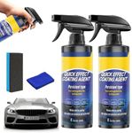 TABOUNTS 2 Pack Quick Effect Coating Agent for Car - Car Coating Spray, Advanced Car Quick-Acting Coating Agent Sprays for Scratch Repair, Oil Film Removal, Long-Lasting Hydrophobic Coating