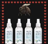 4 x Avon Skin so Soft with Citronella Which Repels Mosquito Fly & Midge Insects Mosquito - Original Dry Oil Body Spray - with 2 x Caravan & Camping Coasters & £5 Beauty 1st Ltd Gift Voucher