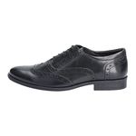 Hush Puppies Men's Oaken Brogues, Black Black Black, 10 UK