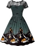 Women Halloween Vintage Costume Lac