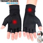 Copper Compression Gloves Arthritis Carpal Tunnel for Hand Wrist Brace Support