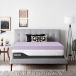 Lucid 4 Inch Lavender Memory Foam M
