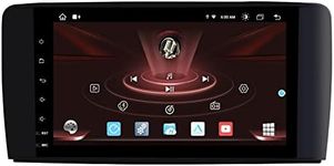 Android 12 Car Radio Stereo GPS Navigation for Mercedes Benz GL ML Class W164 X164 ML350 ML450 GL320 GL450 Double Din IPS Screen CarPlay Android Auto (9 inch, Octa Core 4GB RAM 64GB ROM)