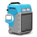 ALORAIR Commercial Dehumidifier 170 PPD with Pump & Drain Hose for Industrial Use, Fit for 2,100 Sq.Ft Space Portable Design with Wheels & Handle, 6-Year Limited Warranty, Blue