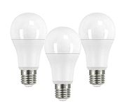 TCP LED A60 9W Classic Light Bulb (Equivalent to 60W), Warm White 3000K, 810 lumens, E27 Edison Screw Base, Non-dimmable - 3 Pack