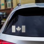 GRITKULTURE Canadian Flag Decal Sti