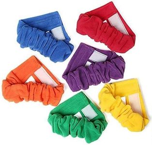 TOYSHARING 3 Legged Race Bands: Three Leg Race Band for Kids Outdoor Game Fun 4 Pack
