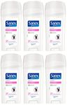 6 x 65ml Sanex Dermo Invisible 24H Deodorant Stick (0% Parabens & Alcohol)