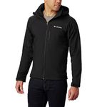 Columbia Men's Cascade Ridge Softshell, Softshell Jacket, Black, Size L