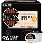 Tully's Coffee Hawaiian Blend, Medium Roast Coffee, 96 Count
