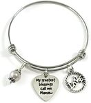 Gift for MAMAW, Mamaw Bangle Bracel