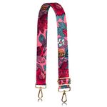 Allzedream Flower Purse Straps Replacement Crossbody Shoulder Bags Wide Adjustable, Red, Medium, Stylish