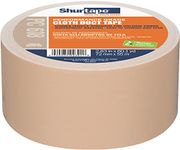 Shurtape PC 618 Performance Grade, Colored Cloth Duct Tape, Excellent Holding Power, 72mm x 55m, Beige, 1 Roll (207706)