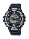 Casio Men's 10 Year Battery Quartz Watch with Resin Strap, Black, 24.1 (Model: WSC-1250H-1AVCF)