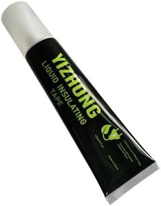 FUNUNU YIZHONG Liquid Electrical Tape 125ml (4 oz) Black - Waterproof, Flame Retardant Insulating Sealant for Electrical and Home Repairs
