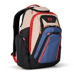 OGIO Gambit Backpack (Gambit Pro, Tan/Blue/Red)