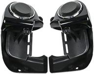 XFMT Lower Vented Leg Fairing + 6.5" Speakers W/Grills For Harley Touring 1983-2013 Road King Electra Street Glide Ultra Classic