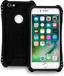 Innova Black Rugged Design iPhone 6 Plus & 6s Plus Case Protective Drop Resistance Cover