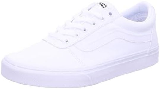 Vans Women's Ward Sneaker, (Triple White) White, 5.5 UK