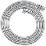 GROHE VitalioFlex Metal Long-Life TwistStop - Shower Hose 1.75 m (Tensile Strength 50 kg, Pressure Resistance Up to 16 Bar, Heat Resistance 75°C, Universal Connection G 1/2" x 1/2"), Chrome, 22100000