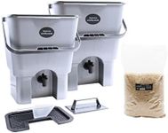 Bokashi Bin Set of 2 Natural Indoor